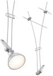 Paulmann CorDuo Seilsystem Comet Einzelspot GU5,3 max. 50W dimmbar 12V Chrom matt