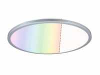 Paulmann LED Panel Atria Shine rund 420mm RGBW Chrom matt dimmbar 71019