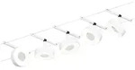 Paulmann CorDuo LED Seilsystem Circle Basisset 5x180lm 5x5W 3000K 230/12V Wei&szlig;