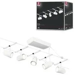 Paulmann CorDuo Seilsystem Cup Basisset GU5,3 max. 5x10W 230/12V Wei&szlig; matt#Chrom