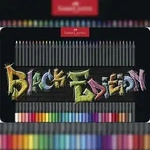 FABER-CASTELL 116437 Black Edition Bunstift 36er Metalletui