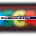 uni-ball Pigmentmarker POSCA PC-3ML Glitter, violett