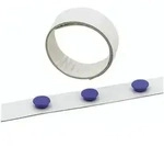 DURABLE Metallband Selbstklebend Wei&szlig; 35 mm x 5 m