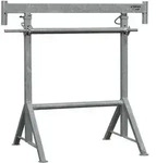 Schake Kurbel&ndash;Ger&uuml;stbock K1200, braun lackiert, 1,20-1,95m