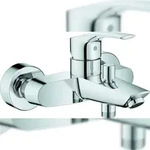 GROHE Einhandmischer Wanne Eurosmart NEU Wandmontage, eigensicher, verchromt