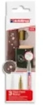 edding 751 Glanzlackmarker sortiert wei&szlig;, gold, silber (3er Set)