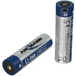 Ansmann 1307-0003 Haushaltsbatterie Wiederaufladbarer Akku 18650 Lithium-Ion (Li-Ion)