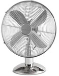 Proficare VL 3062 M Tischventilator Ger&auml;uscharm Retro &Oslash; 25cm 3 Geschwindigkeiten