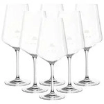 Leonardo PUCCINI Rotweinglas 0,2 l geeicht 6er Set "Gastro-Edition"