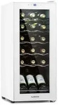 Klarstein Shiraz 18 Slim Uno Weink&uuml;hlschrank 50l 18Fl Touch-Bedienfeld 5-18&deg;C