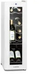Klarstein Shiraz 12 Slim Uno Weink&uuml;hlschrank 32l/12Fl.Touch 85 W 5-18 &deg;C LED