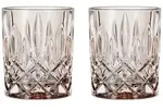 Nachtmann Whiskeyglas NOBLESSE 2er-Set, Kirstallglas, 29.5 cl, taupe