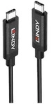 LINDY USB-Kabel USB 3.2 Gen2 (USB 3.1 Gen2) USB-C&reg; Stecker, USB-C&reg; Stecker 5 m