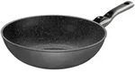 STONELINE&reg; Wokpfanne 30 cm, Made in Germany, mit abnehmbarem Griff, Induktion
