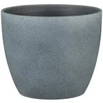 Scheurich Stone, Blumentopf aus Keramik, Farbe: Dark Stone, 25 cm Durchmesser,...
