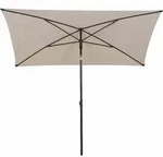 Siena Garden City Mittelstockschirm anthrazit/natur 140x210cm