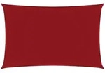 vidaXL Sonnenschirmsegel rechteckiges Oxford-Gewebe 3x6 m rot Modell Soleil Chi Plus