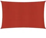 vidaXL Sonnensegel 160 g/m2 Rot 6x8 m HDPE