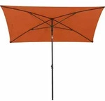Siena Garden City Mittelstockschirm anthrazit/terracotta 140x210cm