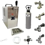 ich-zapfe Bierzapfanlage JET 30 Komplettset Trockenk&uuml;hler 1-Leitung 35 l/h (-4227)