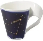 Villeroy & Boch Wave Stars Becher mit Henkel Steinbock / Capricorn 300ml