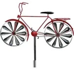 DanDiBo Gartenstecker Metall Fahrrad XL 160 cm Rot 96100 Shabby Windspiel...