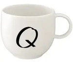 like. by Villeroy & Boch LETTERS Kaffeebecher 'Q' 330 ml