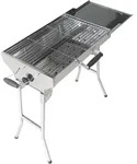 Olymp Handels GmbH Mangal Edelstahl Schaschlik Grill Aladdin mit Tasche Anglergrill