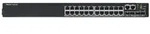 DELL Powerswitch N2224X-ON 24x1 2.5G 4x25G 2x40G Stacking 1xAC PSU IO PS airflow OS6