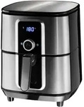 tectake Hei&szlig;luftfritteuse Ben 10,2 l Silber