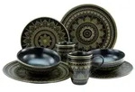 CreaTable Mandala Gold Gold Kombiservice 8-tlg Steinzeug