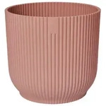 ELHO Rosa runder Blumentopf &Oslash;30cm recycelt robust