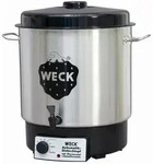 WECK Einkochautomat Edelstahl rostfrei 18/10 mit Hahn