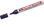 Permanentmarker edding 3000 violett Packung mit 10 St&uuml;ck