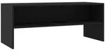 vidaXL TV-Schrank Schwarz 100x40x40 cm Holzwerkstoff