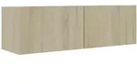 vidaXL TV-Schrank Sonoma-Eiche 100x30x30 cm Holzwerkstoff