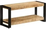 vidaXL TV-Schrank 90x30x40 cm Massivholz Mango