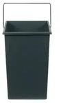 Hailo Inneneimer 1008879 dunkelgrau 15 Liter 230 x 220 x 350 mm mit Henkel