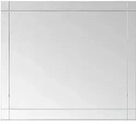 vidaXL Wandspiegel 100x60 cm Glas