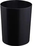 ZWINGO Z1100495 Sicherheitspapierkorb 13l rund schwarz