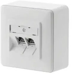 METZ CONNECT E-DAT modul 2 Port AP reinwei&szlig; (RAL 9010)