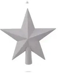 Christmas Decorations Christbaumspitze Stern mit Glitzer 19cm Kunststoff -