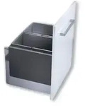 Hailo Abfallsammler 3631681 XL Inset 600 28/28 Triple-XL 2x 28 Liter