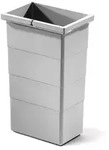 Hailo Inneneimer 1075969 hellgrau 10 Liter 226 x 156 x 350 mm 2 Henkel