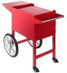 Royal Catering Wagen f&uuml;r Popcornmaschine - 51 x 37 cm - rot -