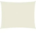 vidaXL Sonnensegel Oxford-Gewebe Rechteckig 2,5x4 m Creme