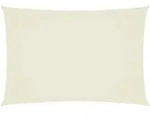 vidaXL Sonnensegel Oxford-Gewebe Rechteckig 3x5 m Creme