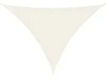 vidaXL Sonnensegel Oxford-Gewebe Dreieckig 3x4x4 m Creme