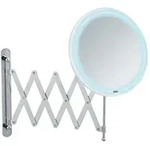 WENKO LED Teleskop-Wandspiegel Barona