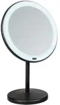 WENKO LED Stand-Kosmetikspiegel Mod. Onno Schwarz